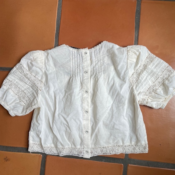 Hunter Bell Ousie Lace Blouse small - Picture 7 of 7